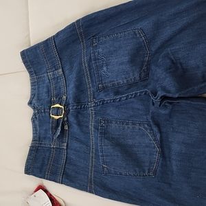 Guess High Waist Bell Bottom Jeans